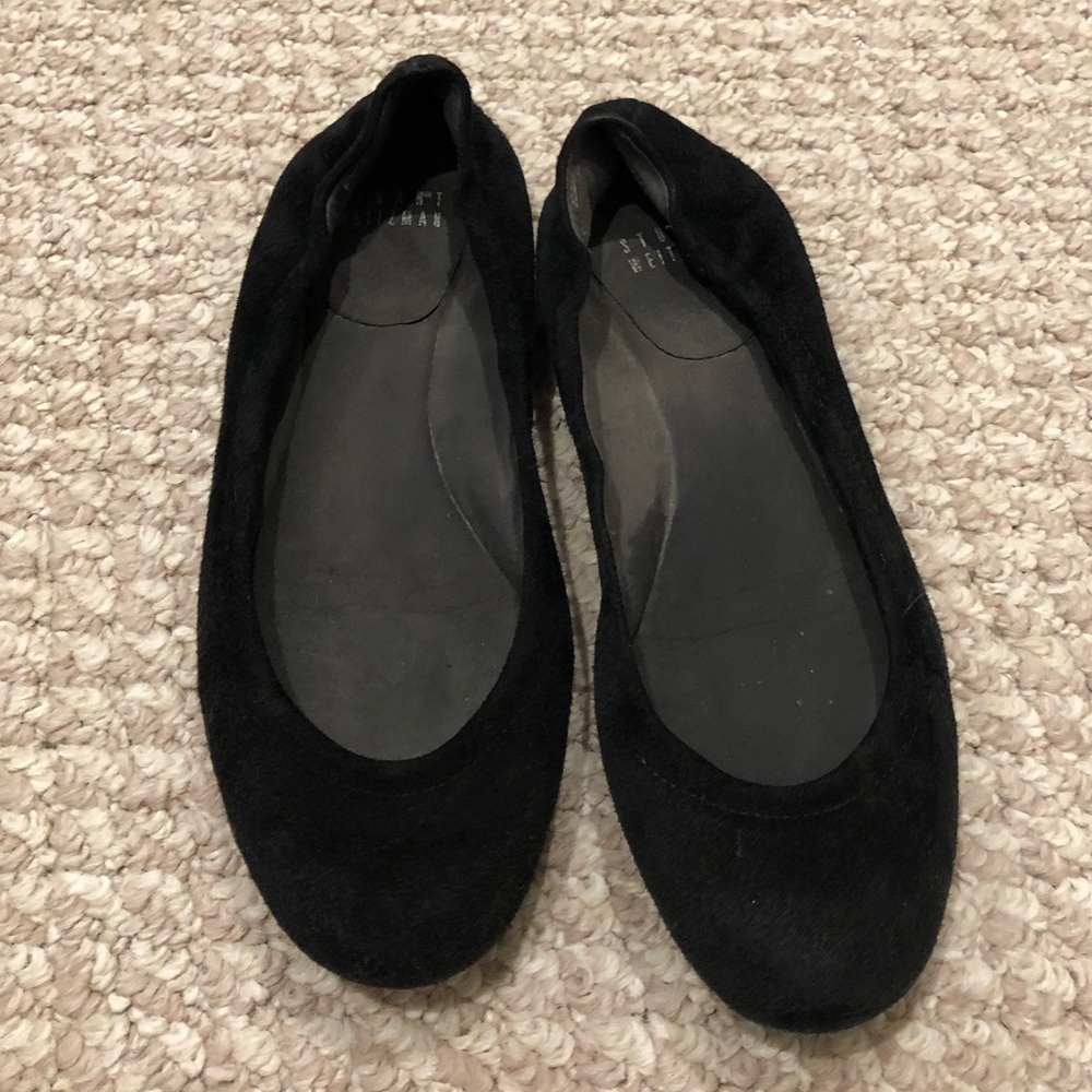 Stuart Weitzman Suede Flats